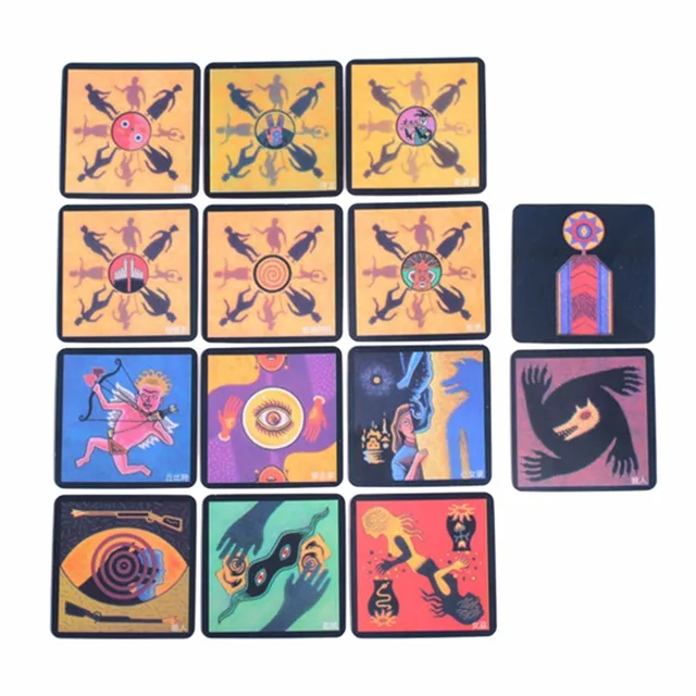 Pleine Chinois Version Loup Garou Jeux Carte Pour Family Party Plateau