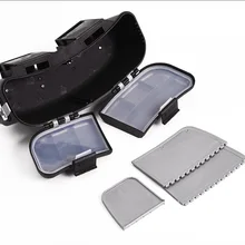 Спортивные на открытом воздухе подвесные поясные коробки для рыболовной приманки живые приманки коробки многофункциональные портативные рыболовные снасти коробки пояс рыболовная приманка