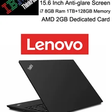 Lenovo 15,6 дюймовый бизнес-ноутбук ThinkPad E590 с процессором i7 i5 8 ГБ 1 ТБ AMD выделенная карта DDR5 2 Гб высокопроизводительный порт RJ45