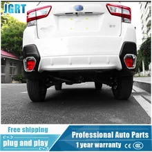 car styling for subaru XV 2018 ABS Rear fog lamp shade cover frame