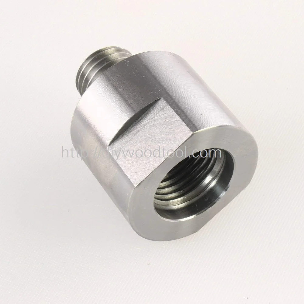 

Wood Lathe Chuck Converts 1" 8TPI to 1-1/4" 8TPI Turning Tools Lathe Headstock Spindle Adapter