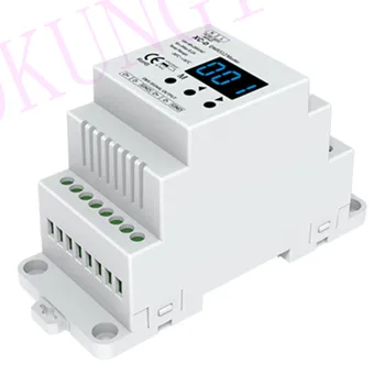 

RF-DMX512 RGBW DMX Master XC-D(Din Rail) Multi-Pixel RGB/RGB+W/RGB+CCT controller AC85-265V input DMX512 signal output