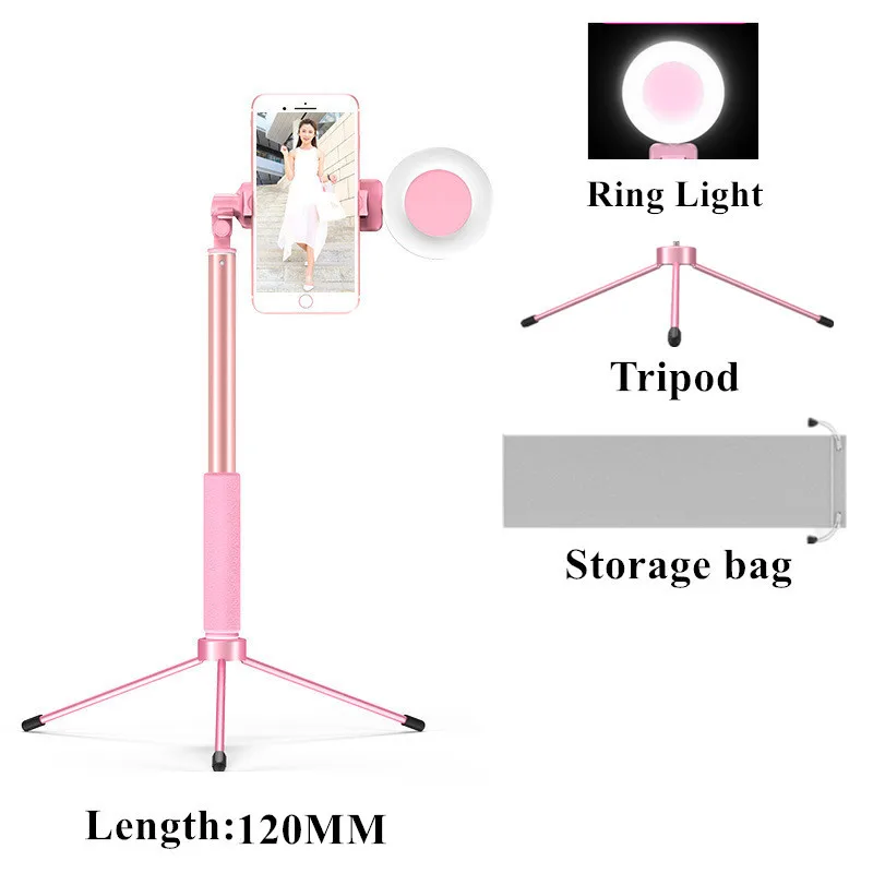 Светодиодный светильник-кольцо для селфи с двойной цветовой температурой лампы для фото и видео кольцевой светильник для фотосъемки светильник ing для телефона фотографа для iphone - Цвет: 3300 К