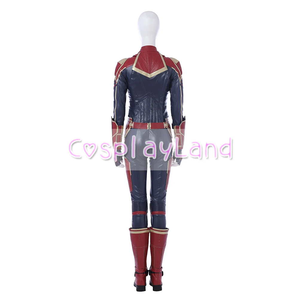 Костюм капитана Марвел для косплея Carol Danvers костюмы супергероя для Хэллоуина мисс Марвел комбинезон косплей костюм Карл костюм кары Дэнверс