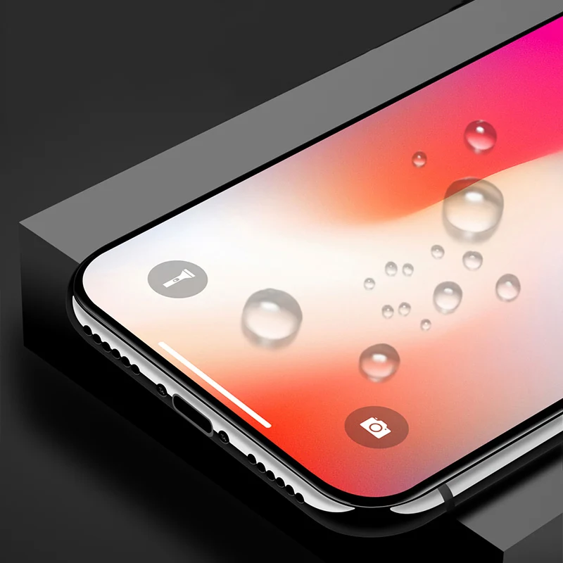 Защитная пленка для экрана из закаленного стекла iPhone X 11 Pro PET Edge 3D полное покрытие
