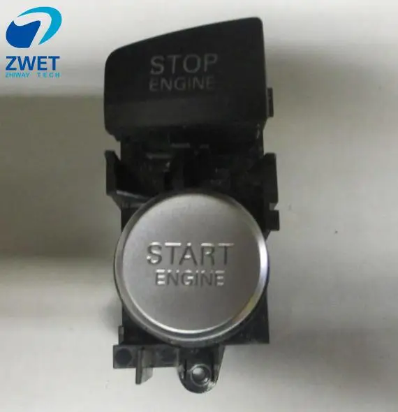 

ZWET Car for Audi Q7 4L Motorstart Motorstopp Motorstartknopf Start 4L0905217B