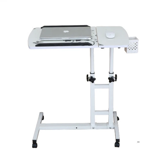 

Y139 Foldable Computer Table Adjustable&Portable Laptop Desk Rotate Laptop BedTable Can be Lifted Standing Desk With Keyboard