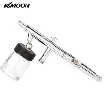 Siphon Feed Airbrush Dual-Action spray gun Kit Set aerografo for Art Craft Painting Auto Paint Hobby Air Brush Nail 0.5mm 22cc