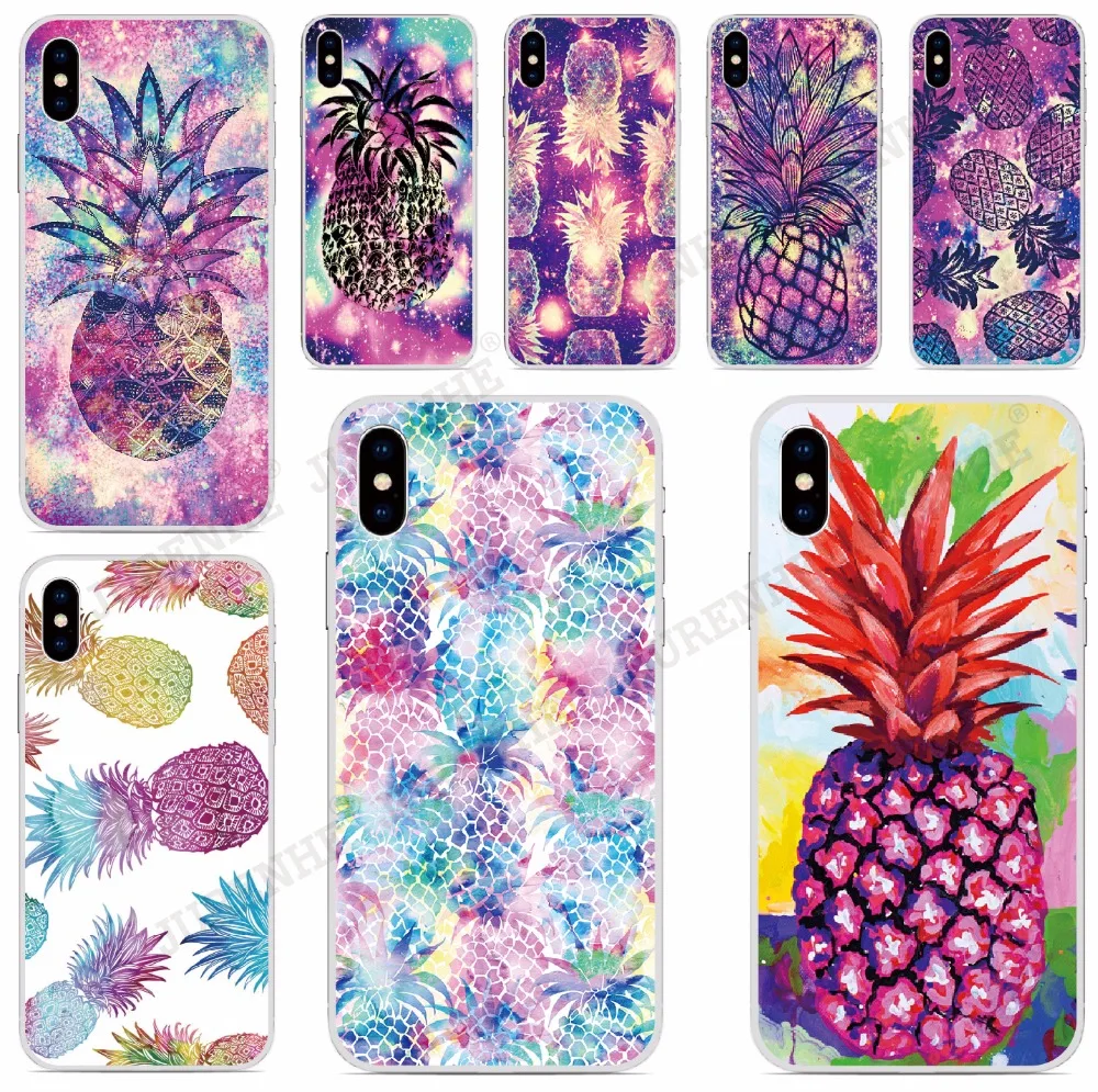 

Pineapples Fundas Soft TPU Phone Case For Wiko View 2 Go XL / U Feel Lite Lenny 5 4 Jerry Tommy Harry Sunny 2 3 Plus Cover Capa