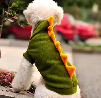 

Dinosaur Pet Clothing Cute Funny Pajamas Pet Costumes Jumpsuit Dog Cat Clothes Coat Jacket Dog Hoodies Puppy Jersey Small Dogs