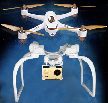 

Hubsan H501S quadcopter accessories GOPRO hanging mounting holder aerial gimbal bracket camera frame ungrade tripod landing gear