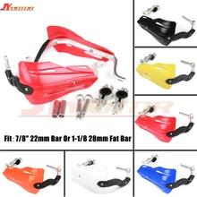 УНИВЕРСАЛЬНЫЙ МОТОЦИКЛ ABS рука гвардии квадроцикл рукавицы 22 мм 7/" Руль Рука гвардии протектор левый и правый Handguard