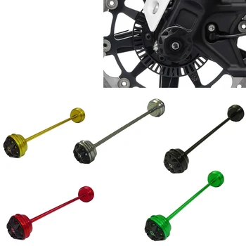 

For Kawasaki Z1000 Z 1000 2010 2011 2012 2013 2014-2017 Motorcycle Accessories Front Wheel Fork Axle Slider Cap Crash Protector
