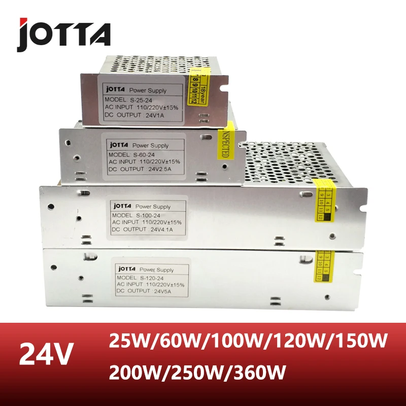 Led Power Supply Adapter Transformer Ac 100 240v 24v Power Supply Led 