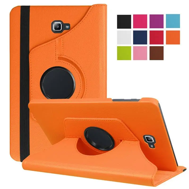 XSKEMP брендовый ультра тонкий кожаный флип-чехол на магните для samsung Galaxy Tab 4 7,0 T230 T231 T235 смарт-чехол для планшета - Цвет: Orange