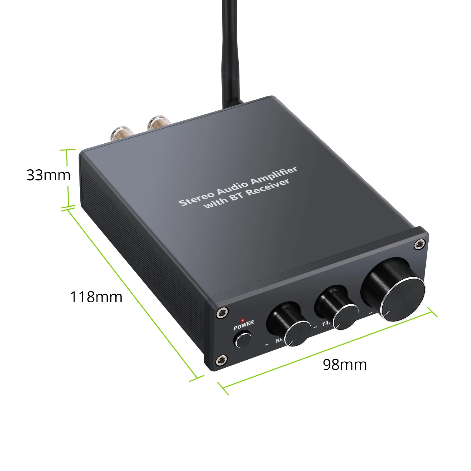 Усилитель мощности протестер 50 Вт 2 канала Hi Fi встроенный Bluetooth 4 2|Усилители