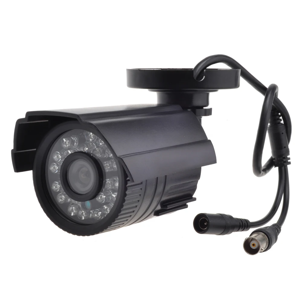 AZISHN CCTV Camera 800TVL/1000TV  IR Cut Filter 24 Hour Day/Night Vision Video Outdoor Waterproof IR Bullet Surveillance Camera