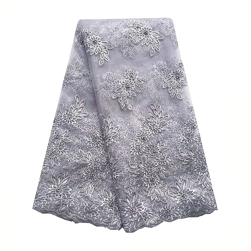 African Lace Fabric 3D