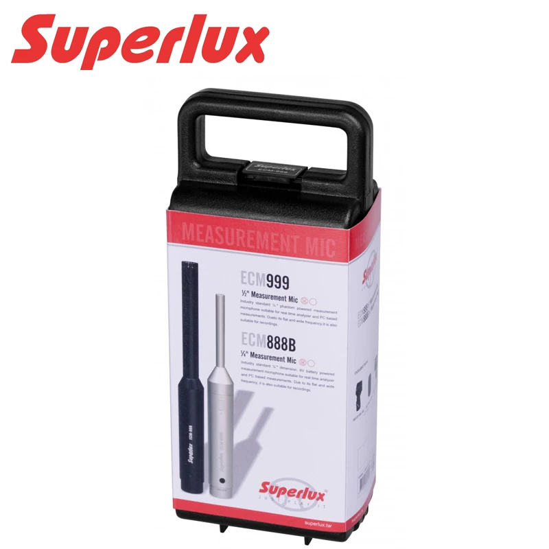 Superlux ECM999 ECM 999 высоконадежный Профессиональный измерительный микрофон для
