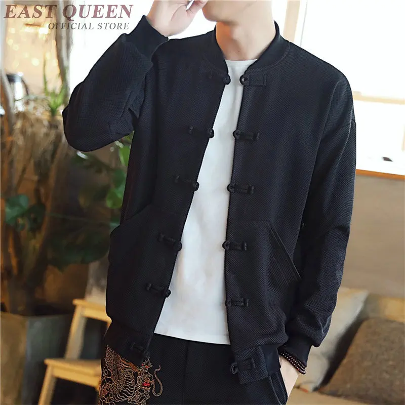 Traditional Chinese Clothing for Men Bomber Jacket Coat Men Winter Oriental Streetwear Chinese Men