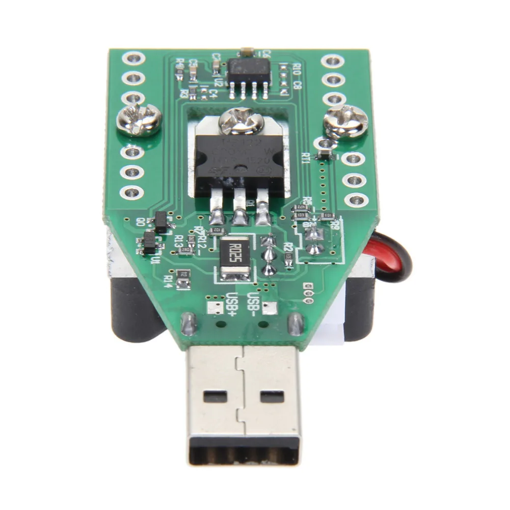 Промышленный электронный резистор нагрузки 15 Вт RD интерфейс USB измеритель