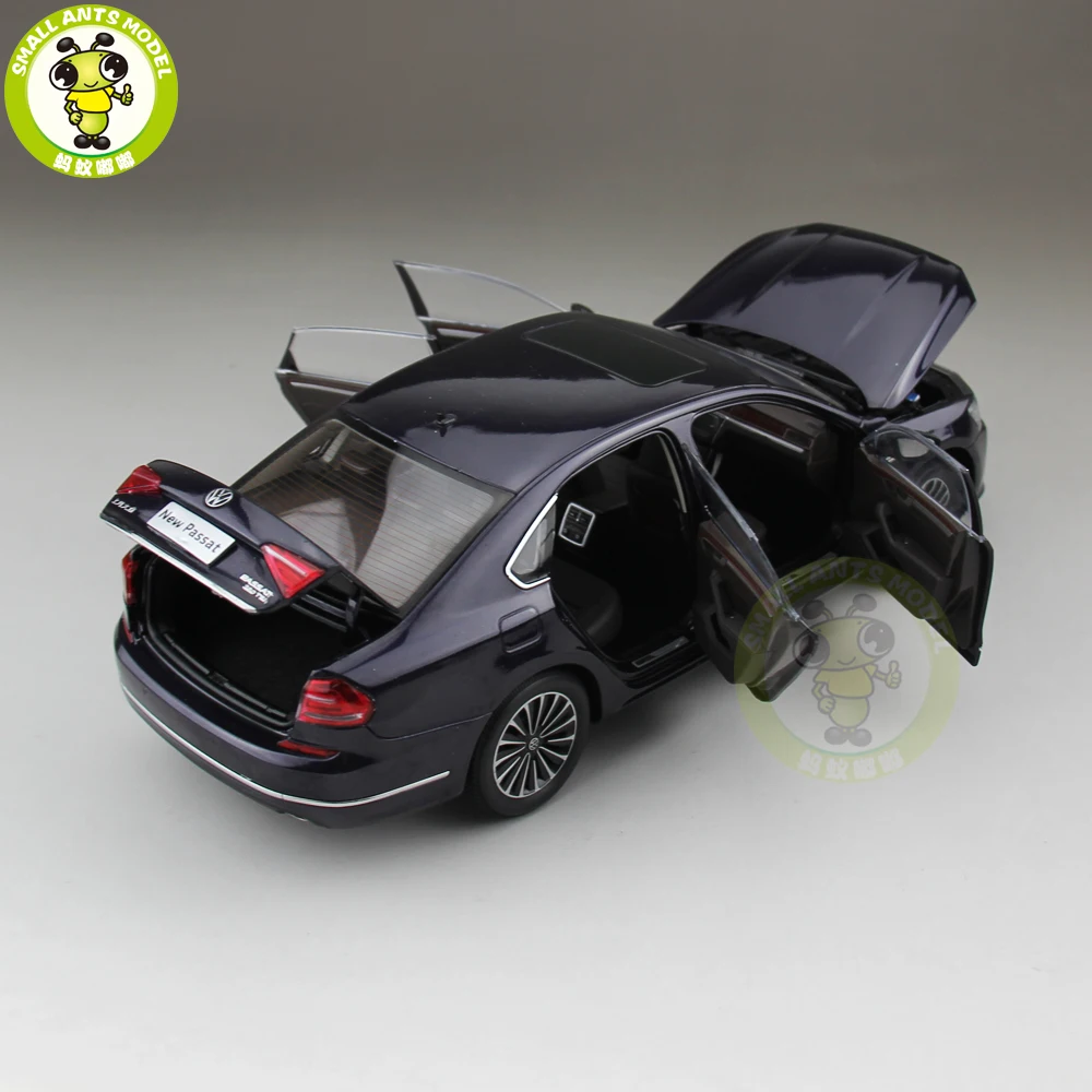 1/18 Passat литая модель автомобиля игрушки девочка мальчик Коллекция подарков на день рождения хобби фиолетовый цвет