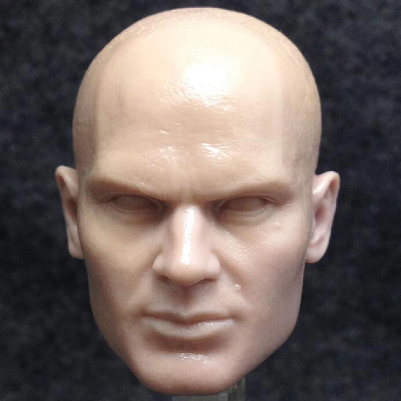 

Blank Hot 1/6 Scale Shooting Game Hitman Code 47 Head Sculpt Unpainted