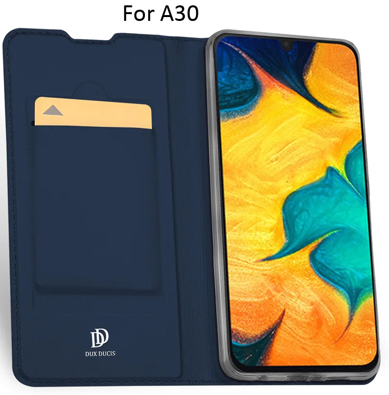 DUX DUCIS чехол для samsung Galaxy A30 A50 A10 A20 A40 A60 A70 Книга Флип кожаный бумажник чехол