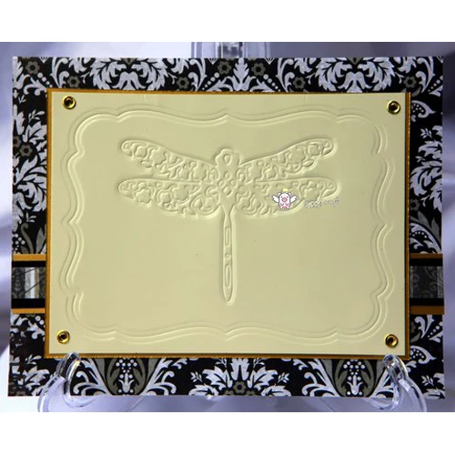 1256-Floral Dragonfly 2 - Holly Craft