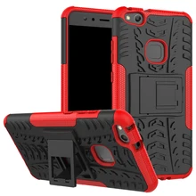 For Huawei P10 Lite Tough Impact Case Heavy Duty Armor Hybrid Anti-knock TPU Silicon Hard Back Cover