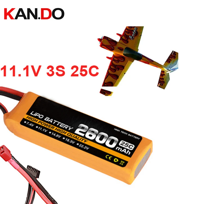 3 s 25c 11,1 v 2600 mah aeromodeling литиевая батарея модель самолета литий-полимерная батарея самолет Дрон батарея