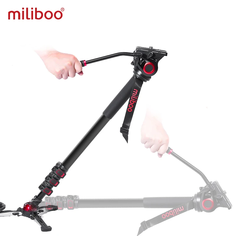 miliboo MTT705Ⅱ Camera Video Monopod with Fluid