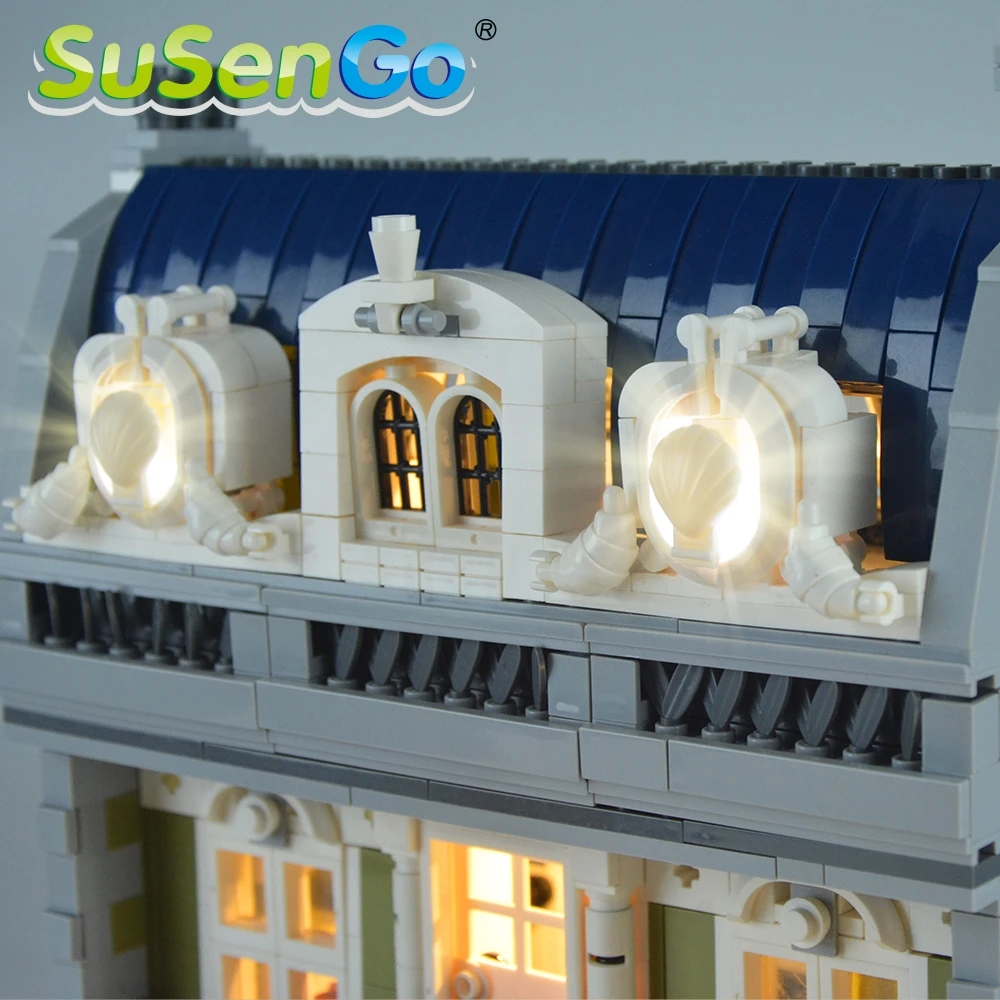SuSenGo светодиодный светильник Набор для 10243|building set|set ledset light |