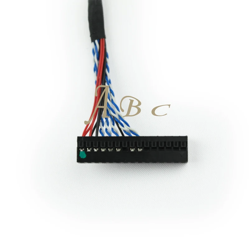 Оптовые поставки 10 шт. 400 мм LVDS кабель FIX 30P S8 30 контактов 8 бит 1ch для Samsung 1366x768 LED ЖК