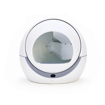 

Automatic Self Cleaning Cats Sandbox Smart Litter Box Closed Tray Toilet Rotary Training Detachable Bedpan Pets Accessories