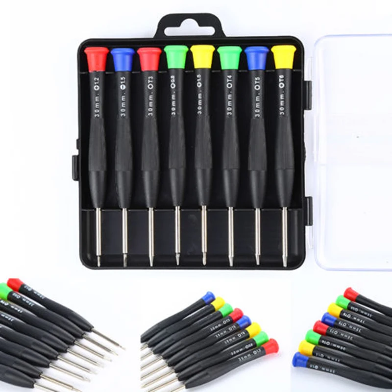 

8in1 Precision Mini Micro Screwdriver Pocket Repair Tool Set for PC Phone