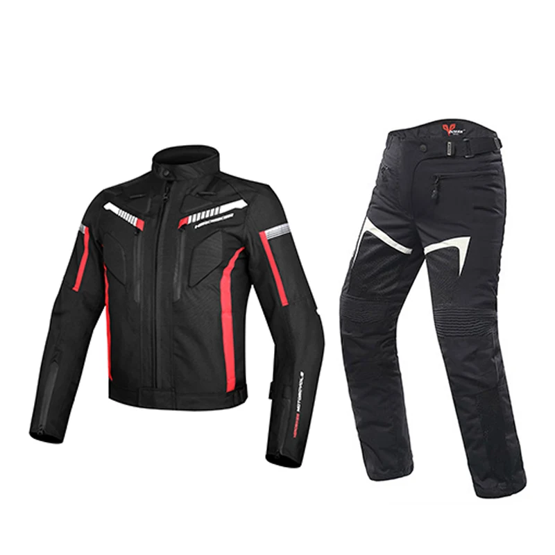 HEROBIKER мотоциклетная куртка и брюки для девочек Защитное снаряжение Мужская