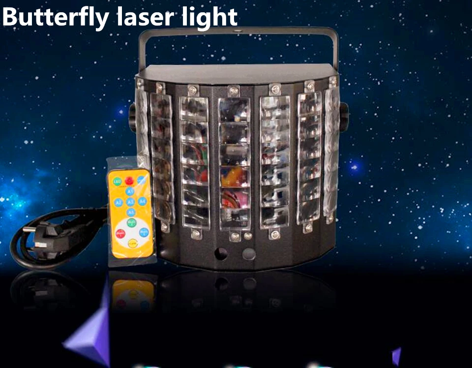 

LED laser butterfly light stage light 1W DMX ILDA SD RGB Animation Laser Projector Light DJ Party Nightclub Professional Wedding