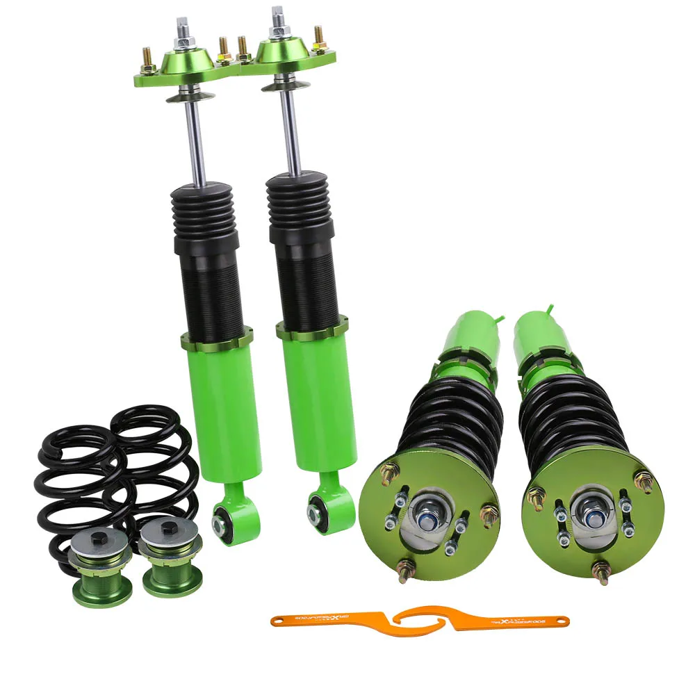 Для BMW E46 3 серии Coilovers подвеска комплект 320i 323i 323Ci 325Ci ударная подвеска, катушка пружины+ 2 ручки управления