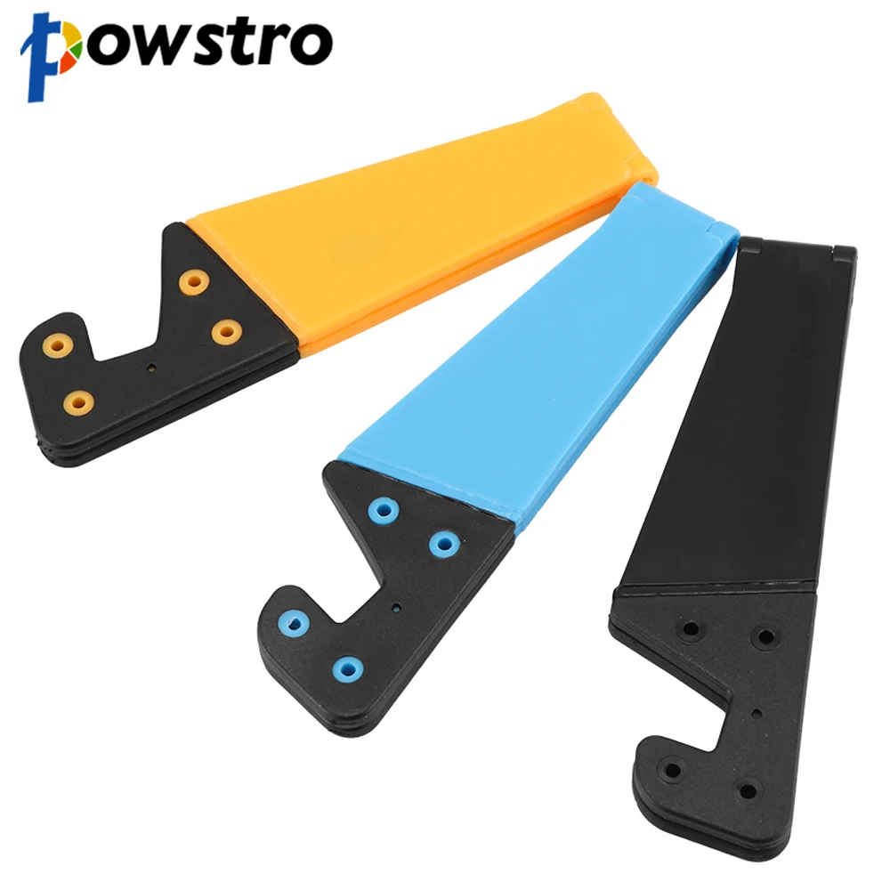 

Powstro Phone Stand Holde Foldable Vertical and Horizontal Mount For iPhone iPad Samsung Galaxy HTC Smartphone & Tablet PC