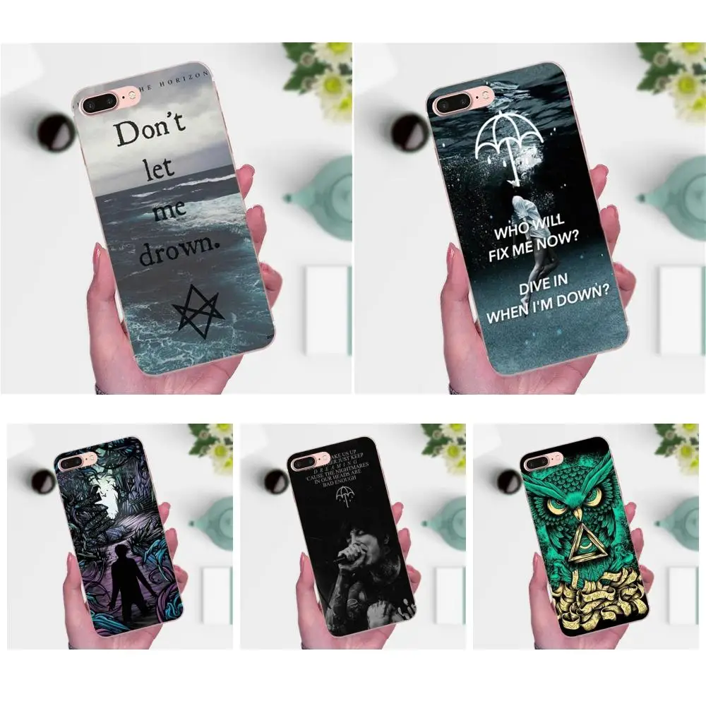 Bring Me The Horizon Bmth самые мягкие чехлы для телефонов Xiaomi Mi3 Mi4 Mi4C Mi4i Mi5 Mi 5S 5X 6 6X 8 SE A1 Max Mix 2