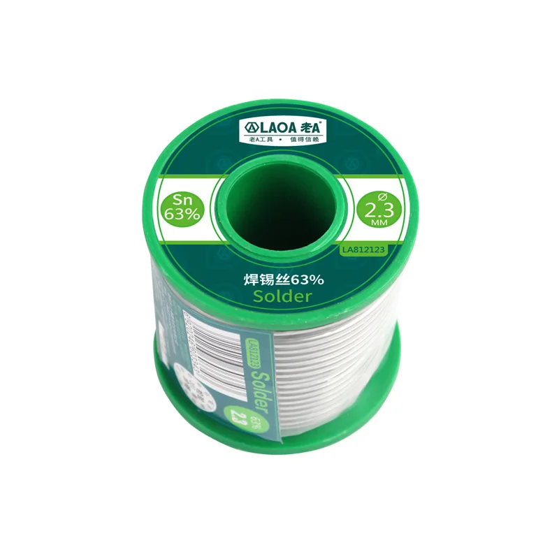 Beste 1 Pcs 400G Laoa Solderen Tin Draad Soldeer Lont 63% Inhoud 0.8 2.3 Mm Soldeer Lassen Draden