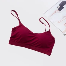 Съемная Для женщин Sexy ремни Мягкий Бюстгальтер летние дышащие нижнее белье