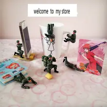 pvc figure special forces soldiers tea series model Decoration 6pcs/set