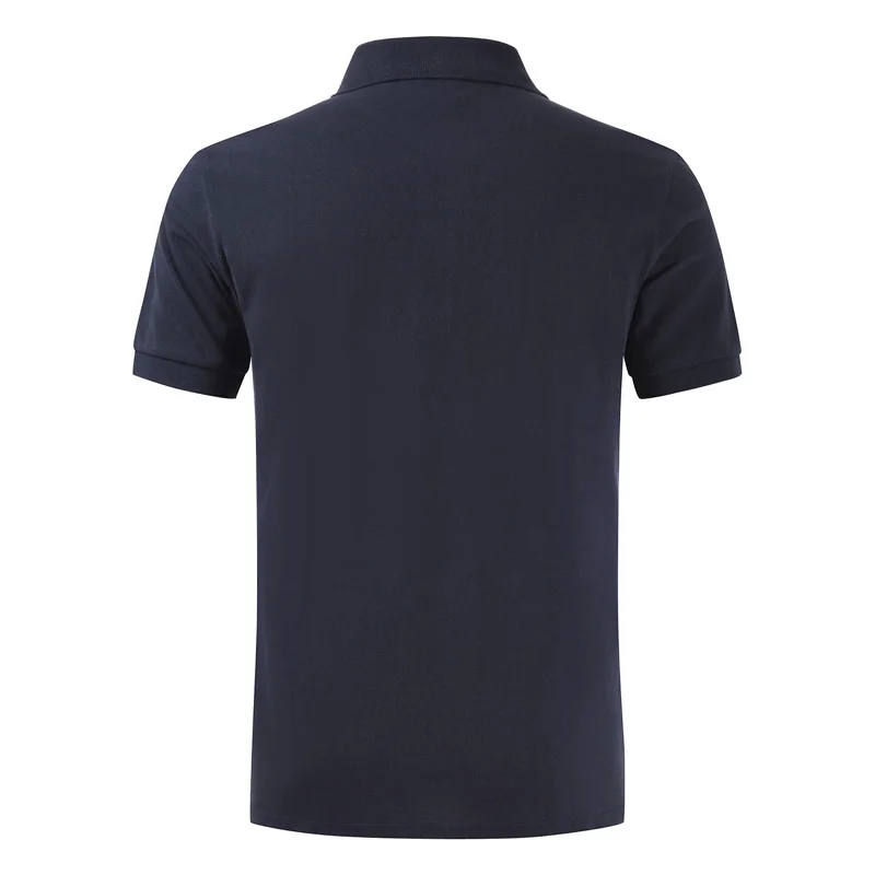 High quality summer new style men's pure color short-sleeved Contton Polo lovers leisure elastic cotton High quality summer new style men's pure color short-sleeved Contton Polo lovers leisure elastic cotton