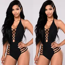 Женские, 1 штука бикини пуш-ап купальник с бюстгальтером с мягкими чашечками Купальники Монокини танкини летний купальный костюм с открытой спиной Мягкие Купальники