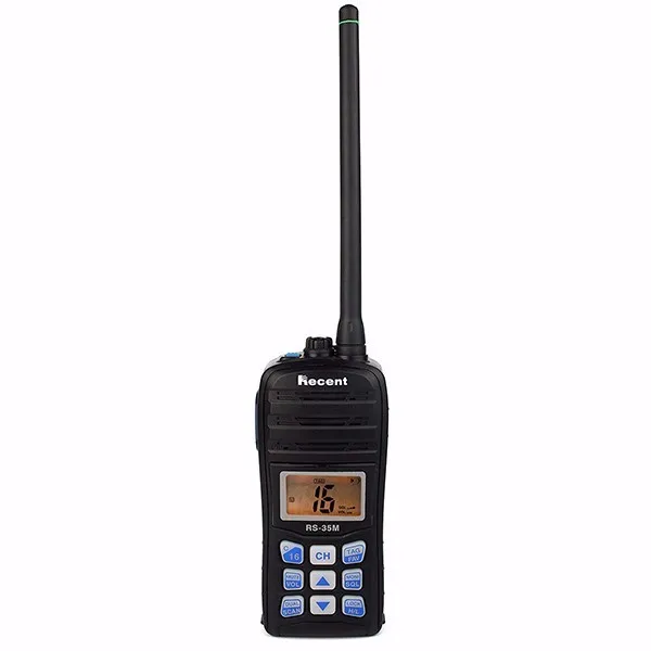 5 Вт/1 Вт VHF Walkie Talkie RS-35M IP67 Водонепроницаемый морской радио ЖК-дисплей поплавок портативный приемопередатчик двухсторонняя ветчина радио