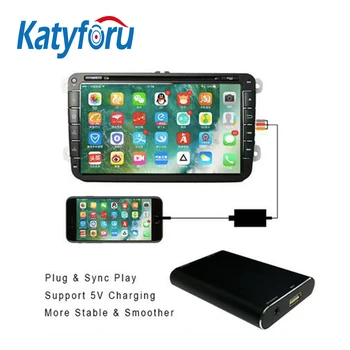 

Free shipping 2017 New Car Wirelink Mirror Link Box for iPhone 7/6S/6/5S/5 Android 4.1 & Above