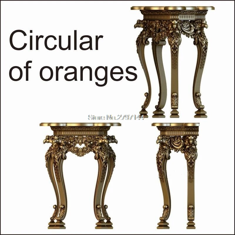 5pcs Circular of oranges 3D STL model for carved figure cnc machine Router Engraver ArtCam the oranges Model design