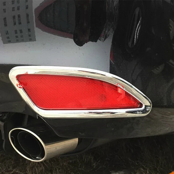 Rear Fog Light Cover Car Lamp Cover For TOYOTA Camry 2015 2pcs/lot ABS